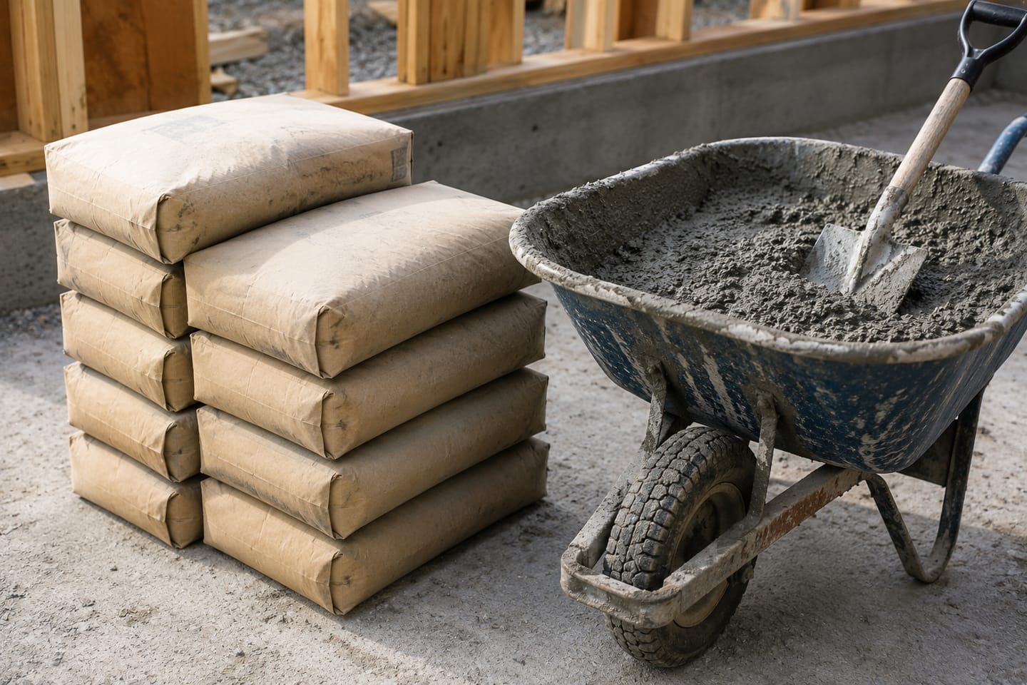 Concrete Bags per Cubic Yard (40 vs 60 vs 80 lb, and Ready-Mix)