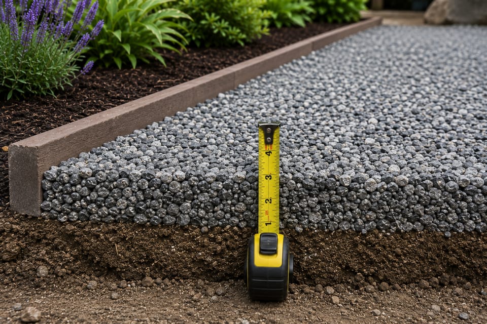 Gravel Coverage & Depth Chart