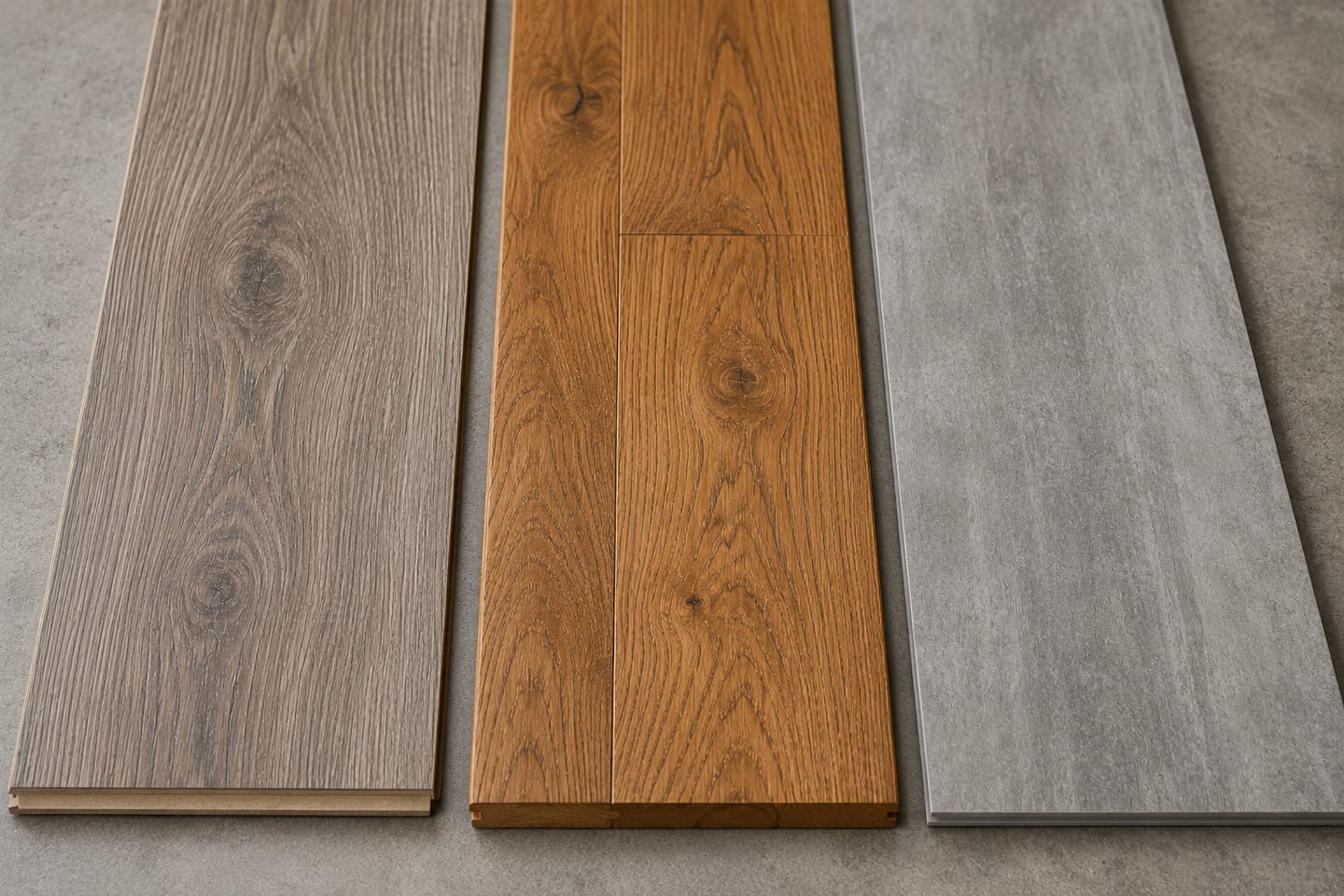 Estimating Laminate vs Hardwood vs Vinyl Flooring
