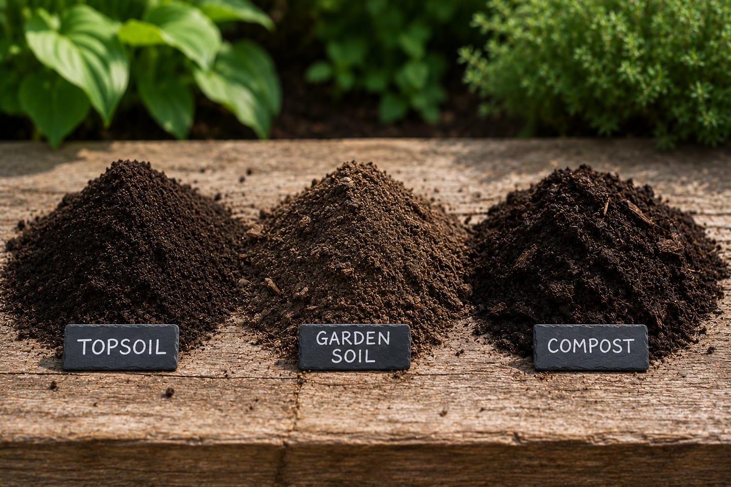 Topsoil vs Garden Soil vs Compost